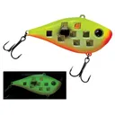 Reef Runner Flash Shad Lipless Crankbait 3/16 oz Glow Leo's Lunch - Reef Runner