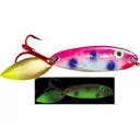 Acme Bladed Ice Kastmaster Moonshine Glow Spoon 1/12 oz MG Glow Pink Eye - Acme Tackle Company