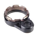 Fortis Manufacturing K1 System Lightweight Enhanced AR-15 Receiver End Plate with Castle Nut FDE - Fortis Manufacturing