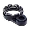 Fortis Manufacturing K1 System Lightweight Enhanced AR-15 Receiver End Plate with Castle Nut Gray - Fortis Manufacturing