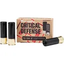 Hornady Critical Defense Heavy Magnum 12 Gauge Ammo 3" #1 Nickel Plated Lead Shot 1-1/4 oz Box of 10 - Hornady