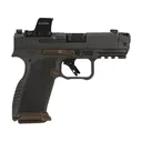 Canik Prime Radian 9mm Luger Pistol 3.8" Barrel 17+1 Round Gray Canik Red Dot - Canik