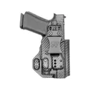 Rounded Druid 2.0 IWB/OWB Holster Ambidextrous Sig Sauer P365, P365 XL Kydex Carbon Fiber Black - Rounded Gear
