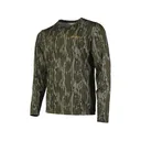 Muddy Outdoors Men's TRX Performance Long Sleeve Crew Neck Shirt Mossy Oak Bottomland XL - Muddy Outdoors