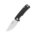 Ganzo Knives G769 Pocket Knife 3.5" Drop Point D2 Satin Blade G-10 Handle Black - Ganzo Knives