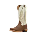 Ariat Men's Southland Cowboy Boots Leather Distressed Brown/Crema 8 D - Ariat