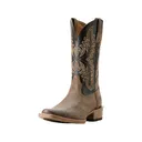 Ariat Men's Renegade Narrow Cutter Toe Cowboy Boots Leather Stone/Black 7 EE - Ariat