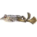 Mustad Hollow Body Freestyle Frog Topwater Yellow Chameleon 2" - LIVETARGET