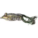 Mustad Hollow Body Frog Topwater Yellow Chameleon 2" - Mustad