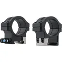 Unknown Munitions Premier Picatinny 30mm Rings Low Matte Black - Unknown Munitions