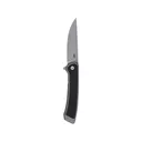 CRKT Q Compact Pocket Knife 2.95" Drop Point CPM S35VN Bead Blasted Blade Titanium/G-10 Handle Black - CRKT