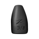 Z-Man Forge Flipping Weight 3/8oz Lead/Metal Alloy Black 3Pk - Z-Man