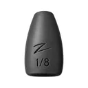 Z-Man Forge Flipping Weight 1/8oz Lead/Metal Alloy Black 6Pk - Z-Man