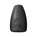 Z-Man Forge Flipping Weight 3/16oz Lead/Metal Alloy Black 5Pk - Z-Man