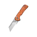 CIVIVI Pulsara Utility Pocket Knife 2.36" Razor 6Cr13MoV Stonewashed Blade Aluminum Handle Orange - CIVIVI Knives