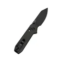 CIVIVI Lil Yonder Pocket Knife 2.44" Wharncliffe Sandvik 14C28N Black Stonewash Blade Canvas Micarta Handle Black - CIVIVI Knives