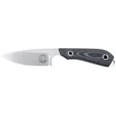 White River Knives M1 Caper Fixed Blade Knife 3" Drop Point CPM MagnaCut Stonewashed Blade Micarta Handle Olive/Black - White River Knives