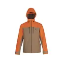 Browning Men's Flushing Meadows Soft Shell Jacket Tan/Blaze Large - Browning