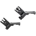 Ultradyne C2 Offset AR-15 Sight Set Black with Folding Aperture - Ultradyne