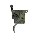 Rise Armament Reliant Hunter Rifle Trigger Remington 700 Clones Right Hand Flat Blade Black - RISE Armament