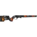 MDT CRBN Precision Kit Rifle Stock Remington 700 Short Action Right Hand Orange and Gray - Mdt