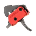 POF-USA Two Stage Drop-In Trigger Group Curved with Anti Walk Pins AR-15 Trigger Two Stage Red - Patriot Ordnance Factory
