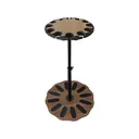 Rush Creek Creations 12 Gun Spinning Wooden Gun Rack - Rush Creek Creations