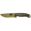 ESEE Knives ESEE-5 3D Fixed Blade Knife 5.25" Drop Point 1095 Dark Earth Blade G-10 Handle Black/Coyote - Esee Knives