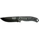 ESEE Knives ESEE-5 3D Fixed Blade Knife 5.25" Drop Point 1095 Black Blade G-10 Handle Black/Gray - Esee Knives