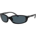 Costa Del Mar Men's Brine Polarized Sunglasses Matte Black Frame Gray Lens - Costa Del Mar