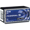 Federal Game-Shok 22 Winchester Magnum Rimfire (WMR) Ammo 50 Grain Jacketed Hollow Point Box of 500 (10 Boxes of 50) - Federal Premium