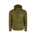 Drake Men's Ultimate Wader Quarter Zip Hoodie Olive 2XL - Drake Waterfowl
