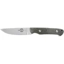 White River Knives Small Game Fixed Blade Knife 2.62" Drop Point CPM MagnaCut Stonewashed Blade Micarta Handle Olive/Black - White River Knives