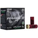 Federal Upland Steel 12 Gauge Ammo 2-3/4" #6 Steel Shot 1 oz Case of 250 (10 Boxes of 25) - Federal Premium