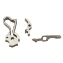 Cylinder & Slide Ultra Lite Commander-Style Hammer, Ultra Light Low Mass Sear and Ultra Match Disconnector Set 1911 Steel in the White - Cylinder & Slide