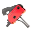 POF-USA Straight Drop-In Trigger Group Straight with Anti Walk Pins AR-15 Trigger 3.5 lb Single Stage Red - Patriot Ordnance Factory