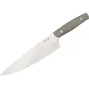 GiantMouse Chef Fixed Blade Knife 8.375" Drop Point Nitro-B Satin Blade Micarta Handle Green - Giantmouse