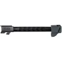 Faxon Match Series Barrel for Glock 34 9mm Luger 1 in 10" Twist Flame Fluted 1/2"-28 Thread with EXOS-513 Pistol Compensator Stainless Steel Nitride - Faxon Firearms