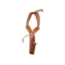 Bianchi X15 Shoulder Holster Right Hand Colt, Ruger Single Action, S&W N-Frame 7.5" to 8" Leather Tan - Bianchi
