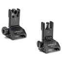 Ultradyne C2 AR-15 Sight Set Black with Folding Aperture - Ultradyne