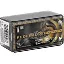 Federal Premium V-Shok 17 Hornady Magnum Rimfire (HMR) Ammo 17 Grain Speer TNT Jacketed Hollow Point Box of 500 (10 Boxes of 50) - Federal Premium