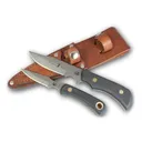 Knives of Alaska Trekker Pronghorn Hunter/Cub Bear Combination Fixed Blade Knife Set D2 Tool Steel Blades SureGrip Handle Black - Knives Of Alaska