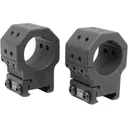 Griffin Armament SPRM Picatinny 35mm Scope Rings Matte Black Low - Griffin Armament