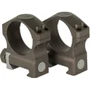 Nightforce X-Treme Duty Ultralite 4 Hole Picatinny 30mm Scope Rings Dark Earth Medium - Nightforce Optics
