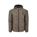 Drake Men's MST Synthetic Down Hooded Jacket Mossy Oak Bottomland XL - Drake