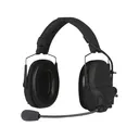 Ops-Core AMP Electronic NFMI Enabled Communication Electronic Ear Muffs Black - Ops-Core