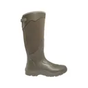LaCrosse Men's Alpha Agility 17" Waterproof Hunting Boots Rubber Brown 10 D - LaCrosse Boots