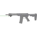Viridian HS1 M-LOK Hand Stop with Integrated Green Laser Sight Black with Picatinny Adapter - Viridian