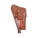 El Paso Saddlery 1942 Tanker Shoulder Holster Right Hand Ruger Blackhawk 4.625" Leather Russet Brown - El Paso Saddlery