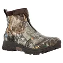 Muck Boots Men's Apex Mid Zip Waterproof Hunting Boots Rubber Realtree EDGE 14 D - Muck Boots
